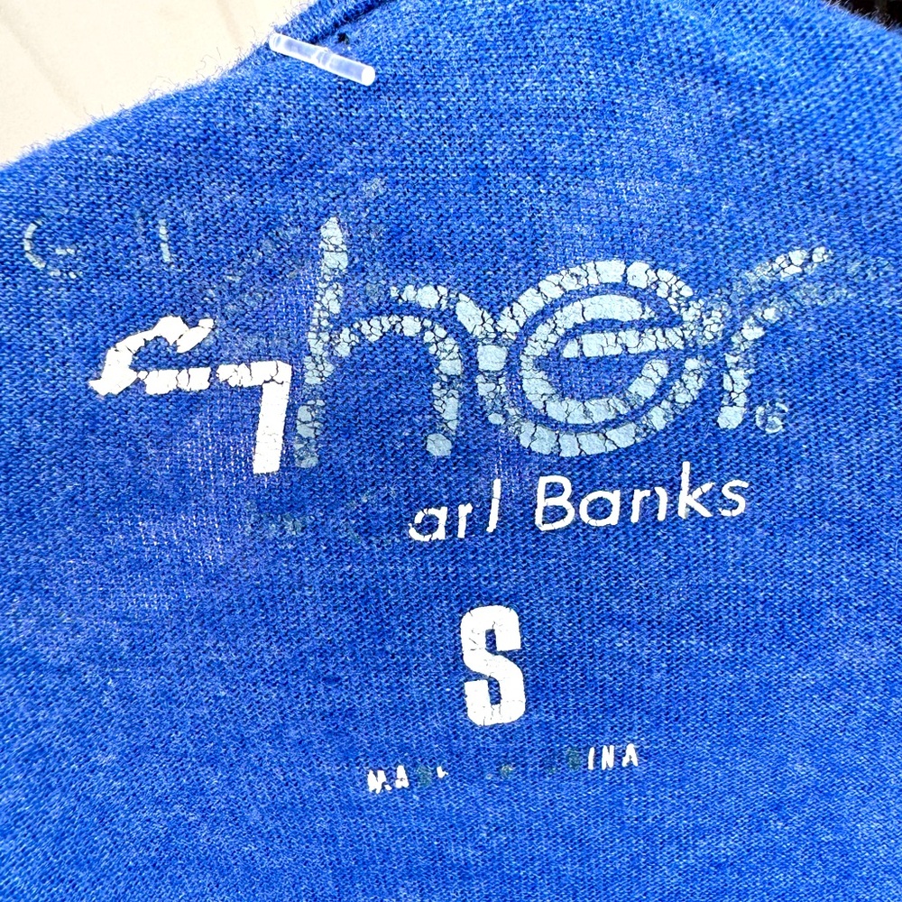 Carl Banks, Texas Rangers, V-neck, Short Sleeve Shirt, Size Small - Picture 3 of 3